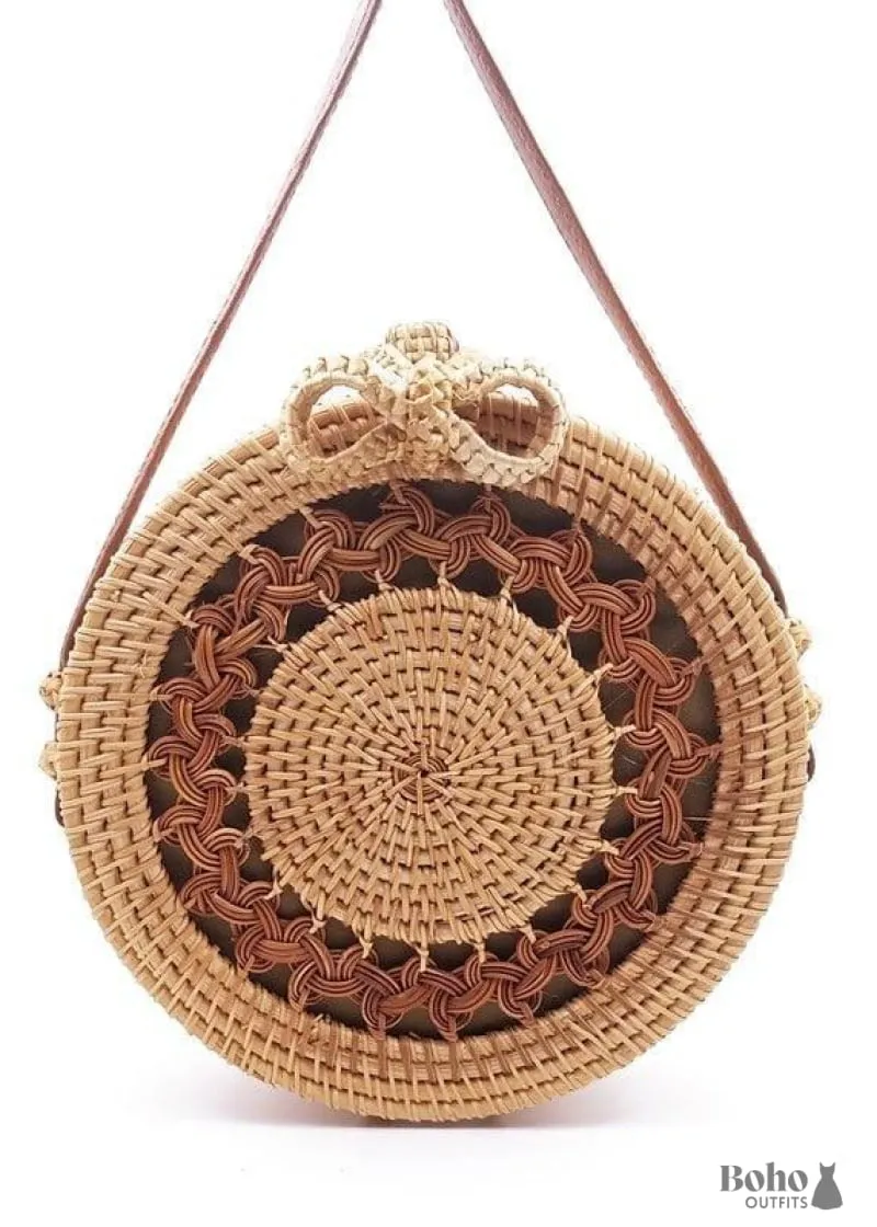 Bohemian Rattan Bag Margaret