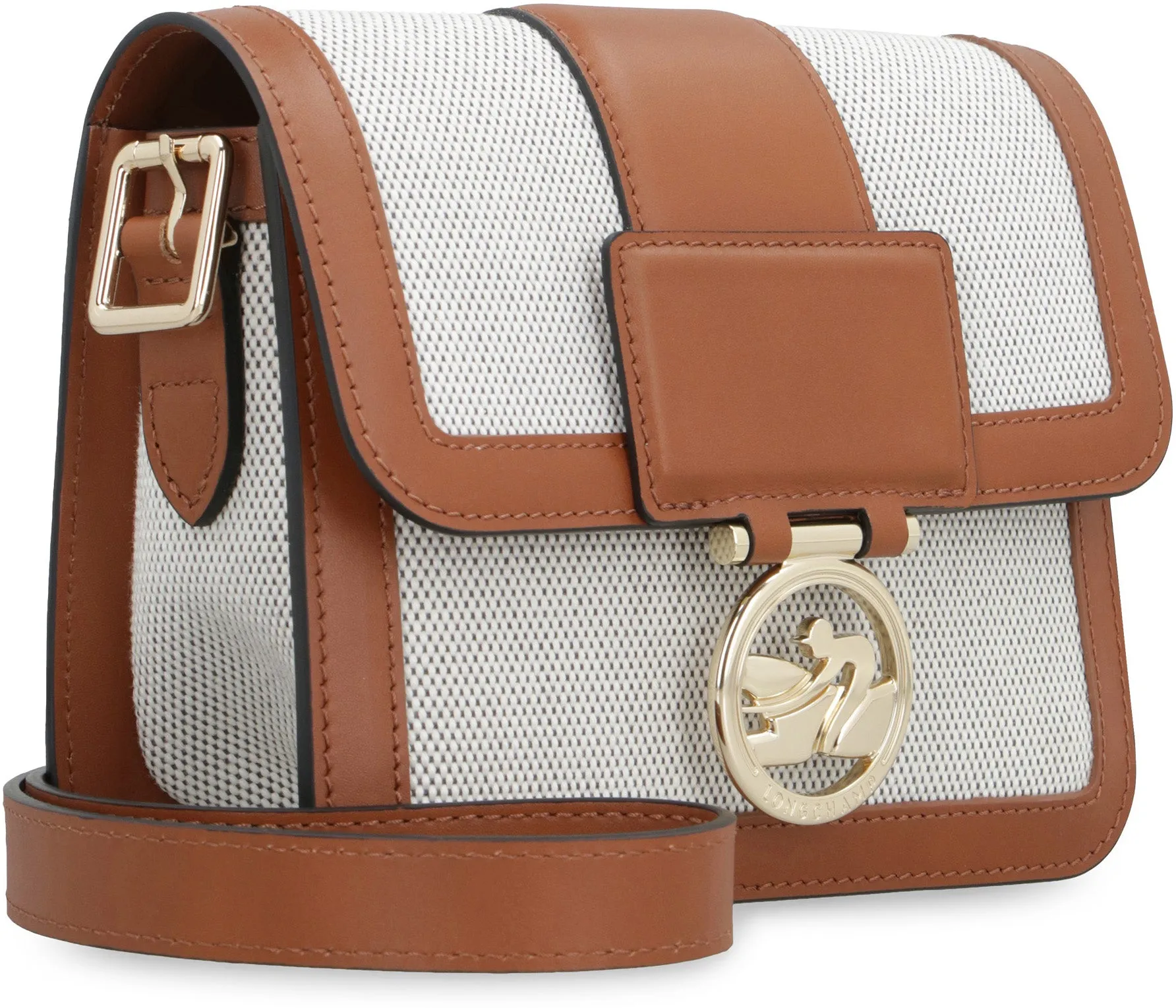 BOX-TROT CANVAS MINI CROSSBODY BAG