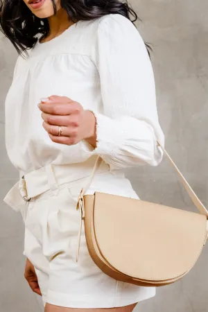 BRYCE SHOULDER BAG - SAND