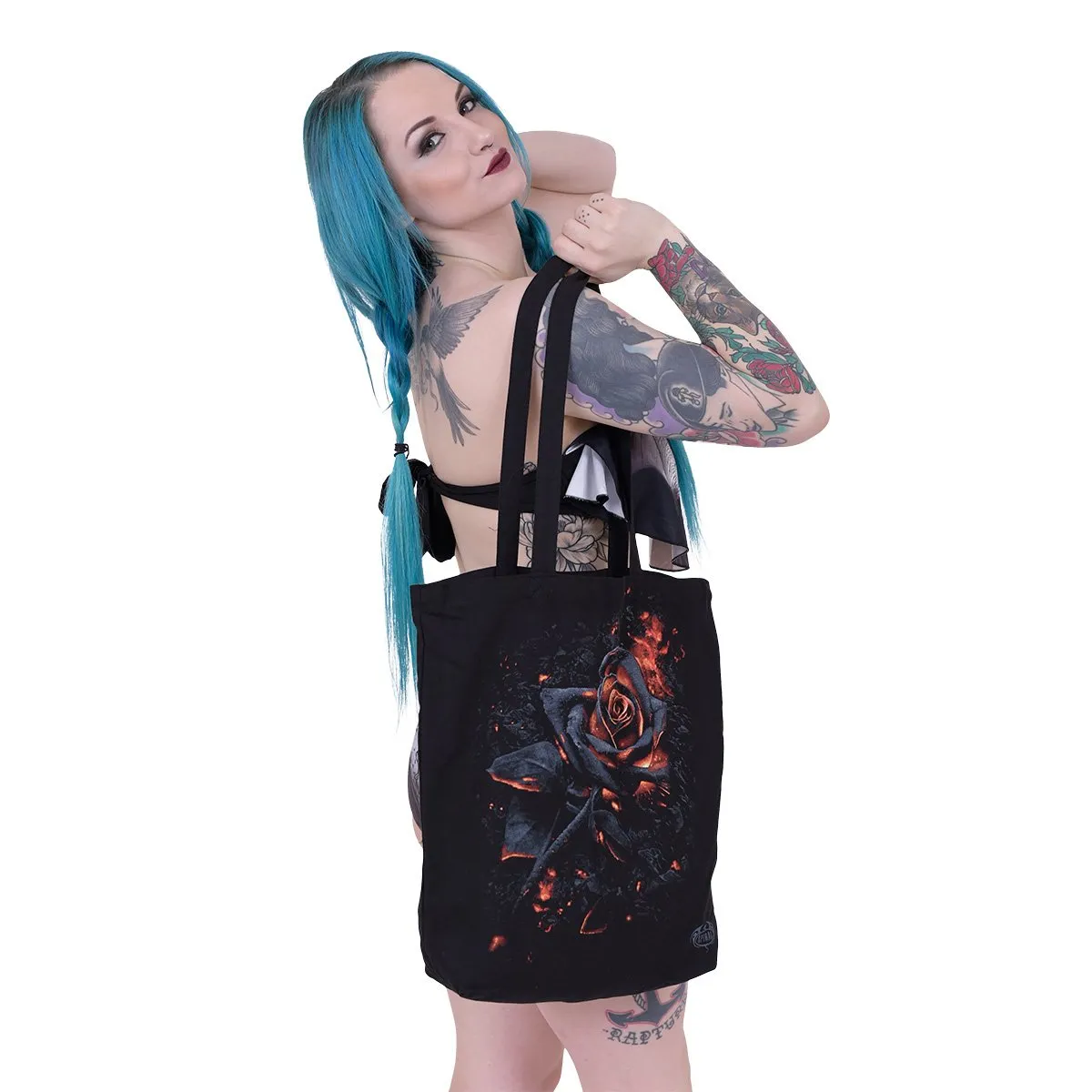 BURNT ROSE - Bag 4 Life - Canvas 80z Long Handle Tote Bag