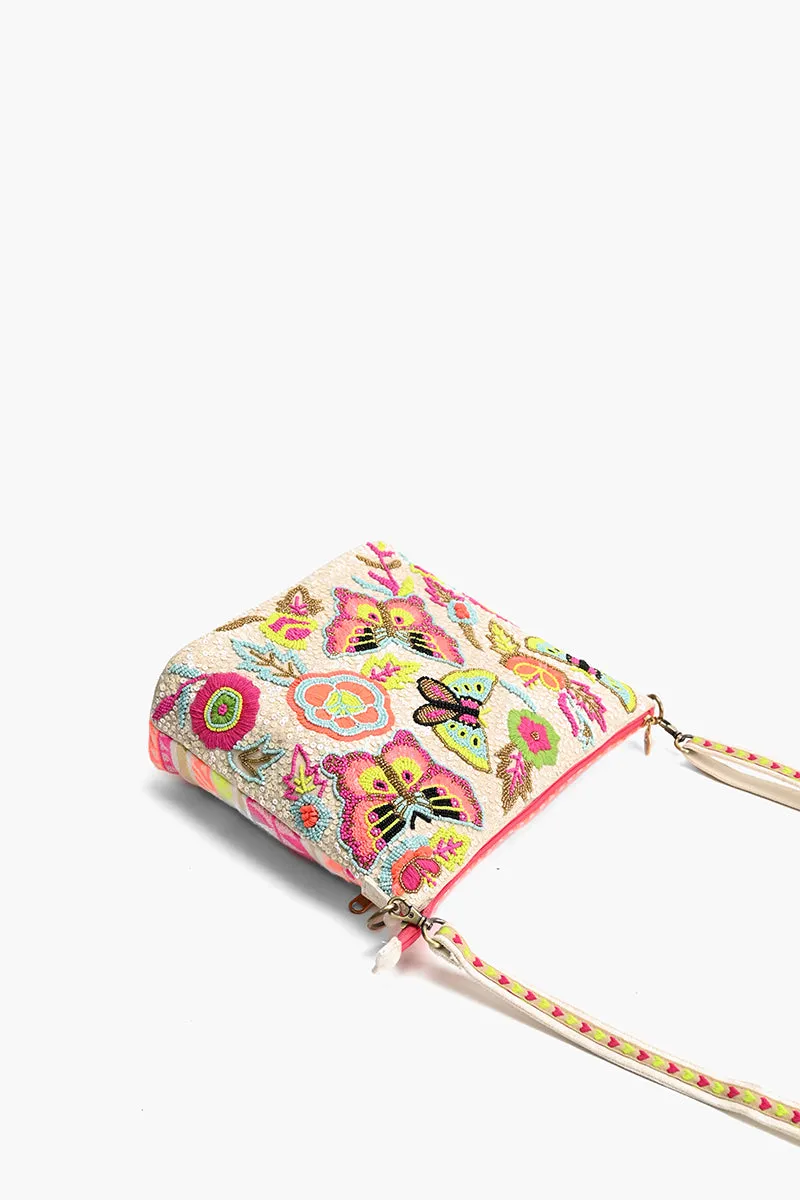 Butterfly Kaleidoscope Crossbody Bag