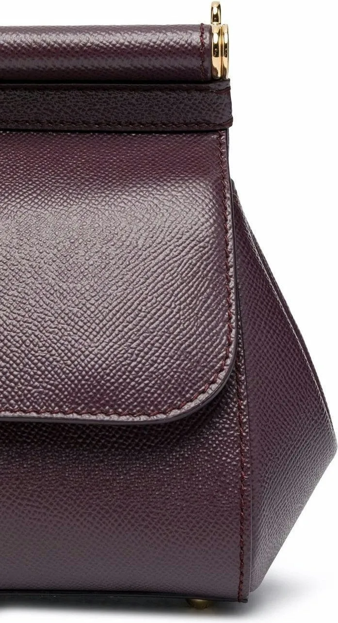 CALF LEATHER SMALL SICILY SHOULDER BAG