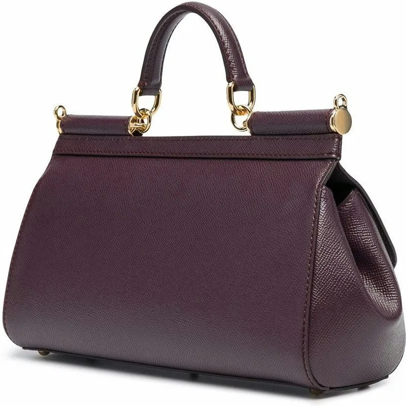 CALF LEATHER SMALL SICILY SHOULDER BAG