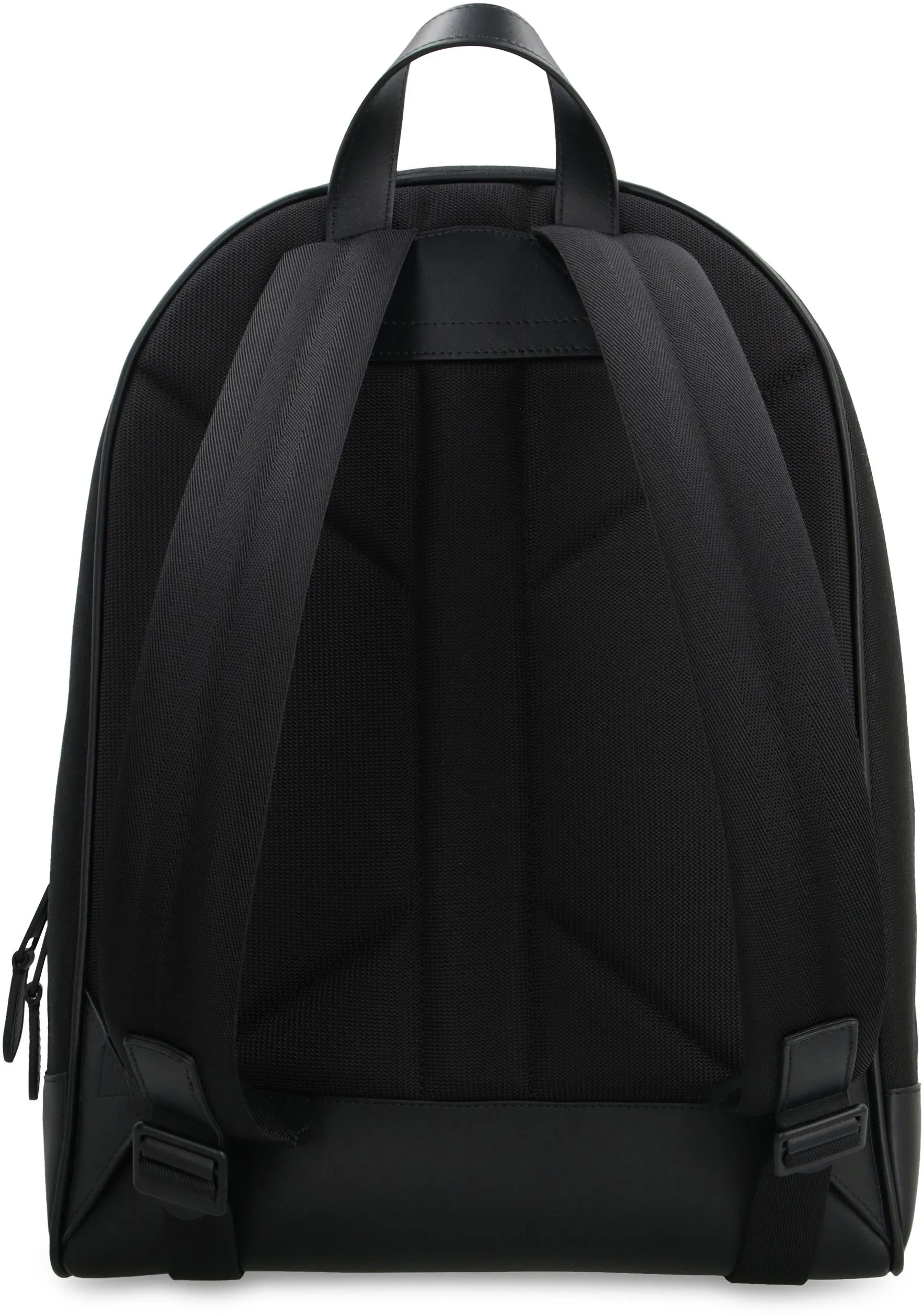 CHECKED FABRIC BACKPACK