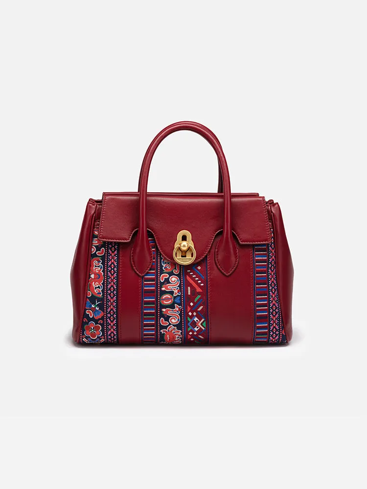 EP YAYING Miao Embroidery Briefcase