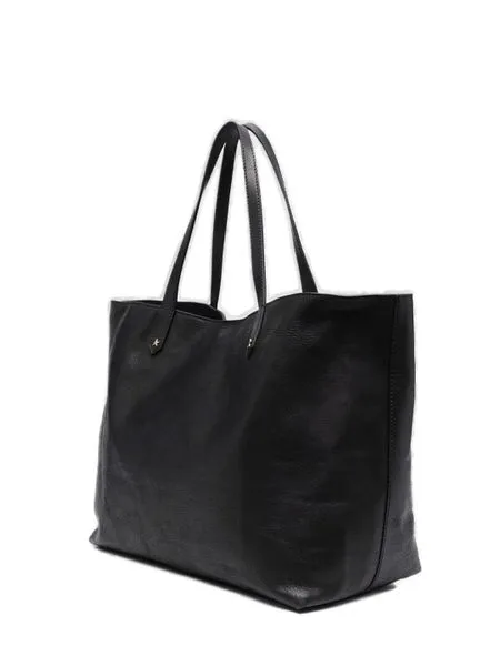 GOLDEN GOOSE TOTE   CANVAS RAFFIA XL.