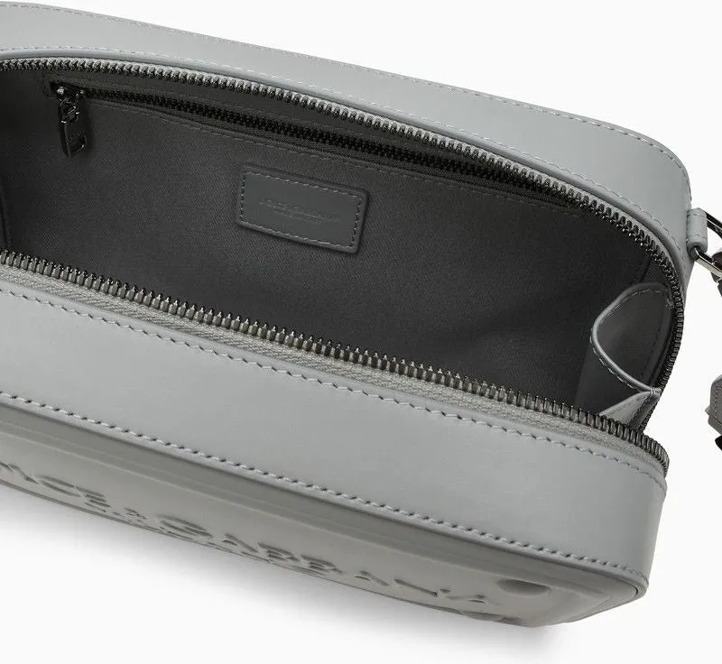 GREY CALFSKIN SHOULDER BAG