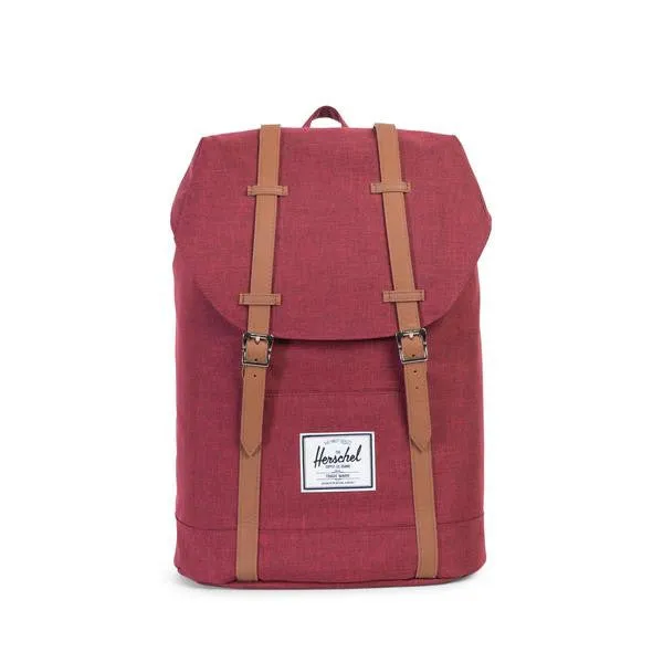 Herschel Supply Co. - Retreat Backpack, Wine Crosshatch