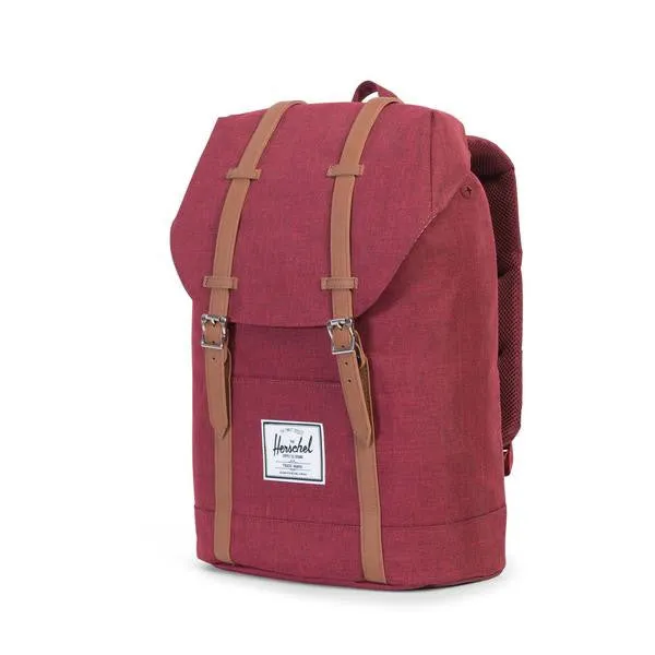 Herschel Supply Co. - Retreat Backpack, Wine Crosshatch