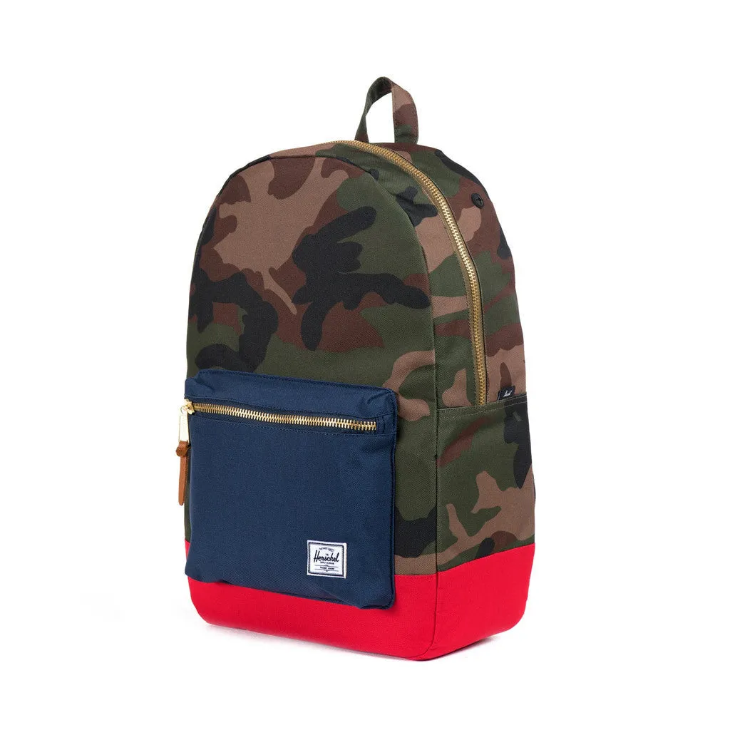 Herschel Supply Co. - Settlement Backpack, Woodland Camo/Navy/Red