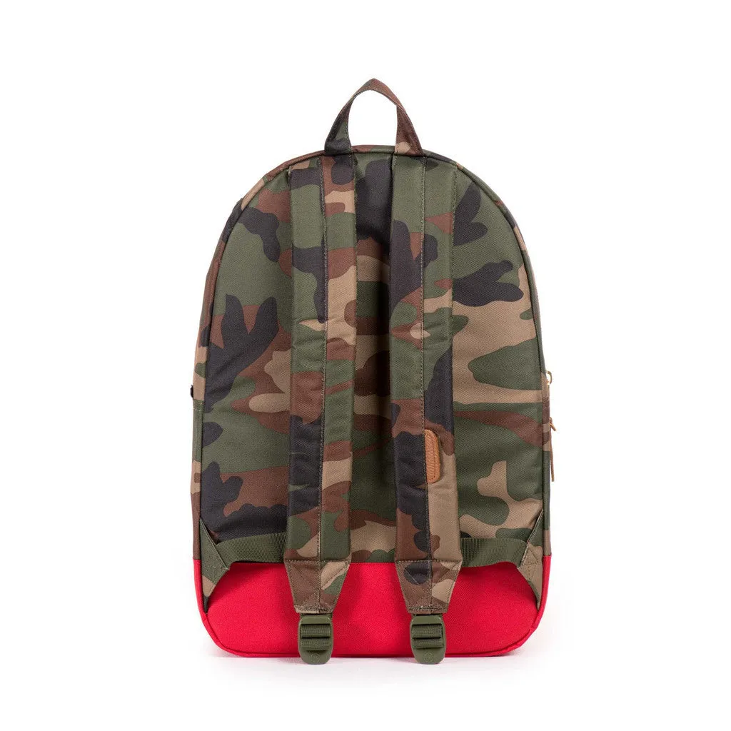 Herschel Supply Co. - Settlement Backpack, Woodland Camo/Navy/Red