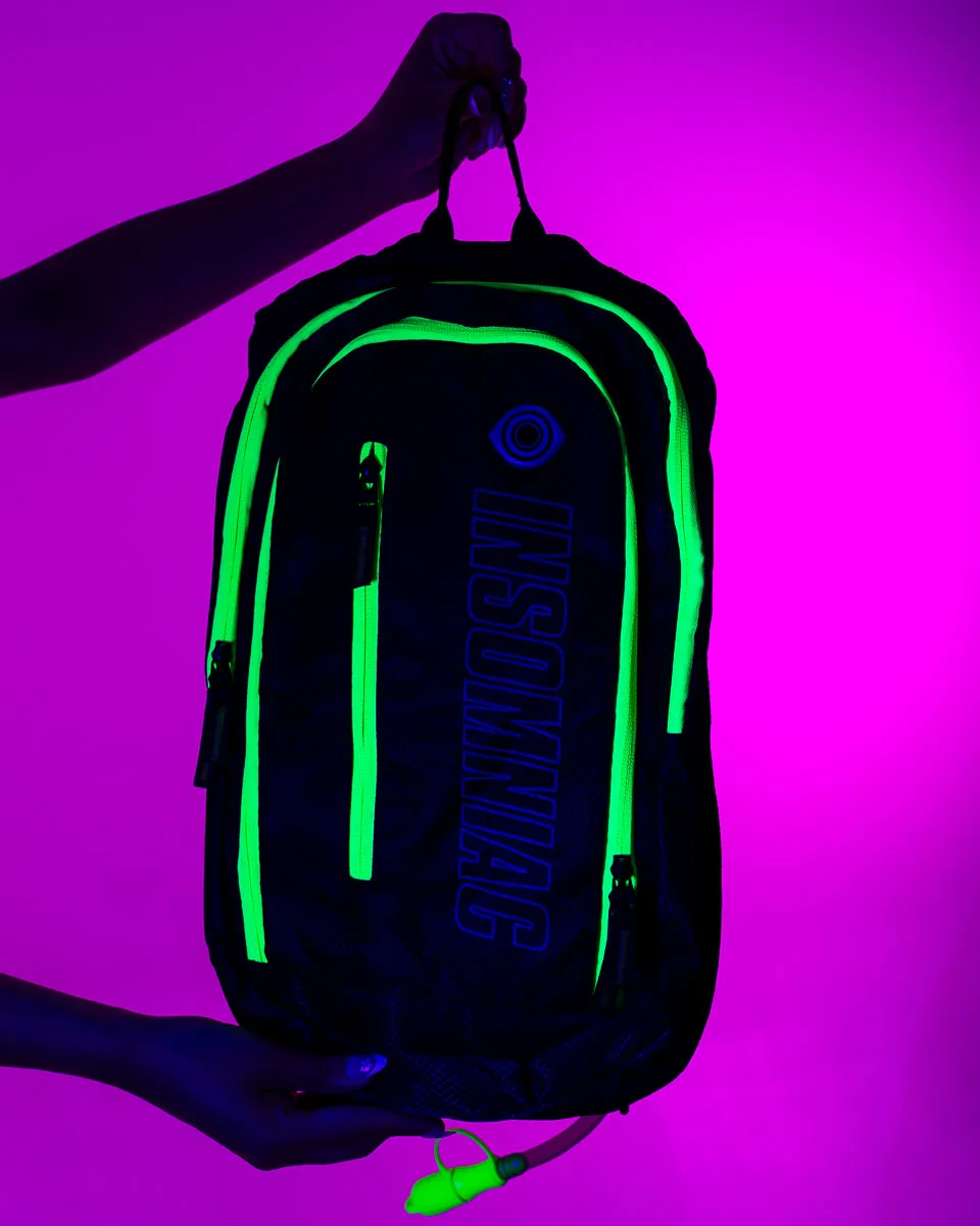 Insomniac Black Hydration Backpack