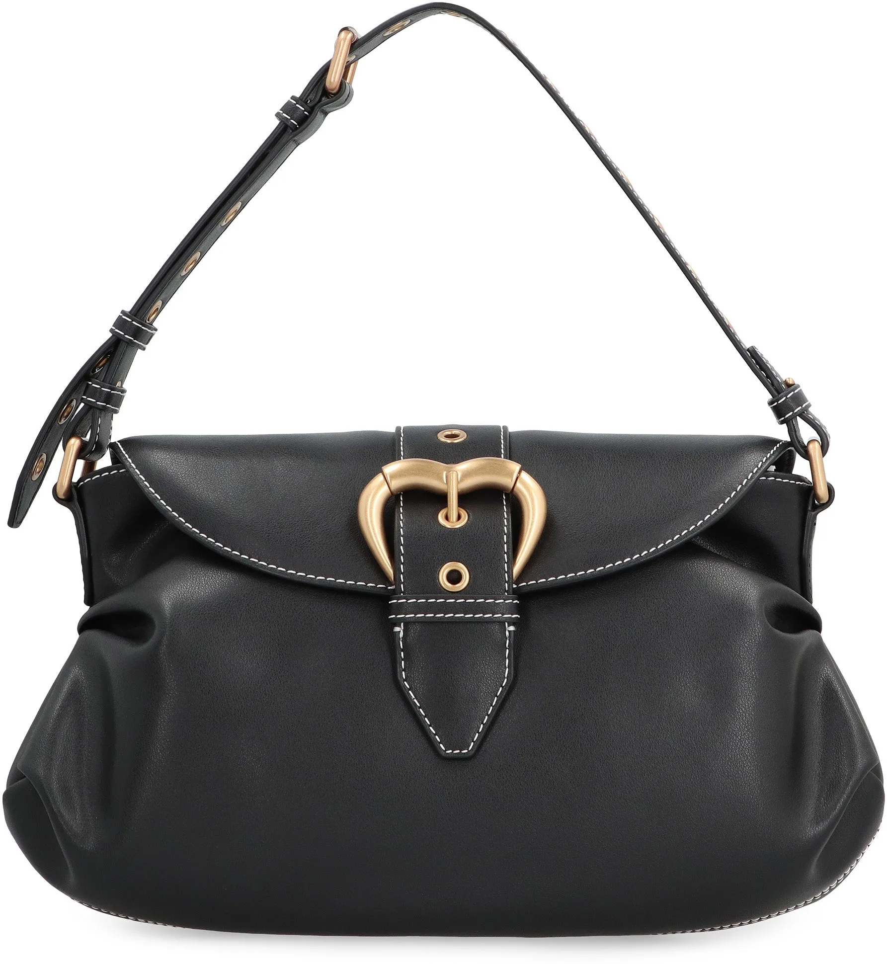 JOLENE LEATHER SHOULDER BAG