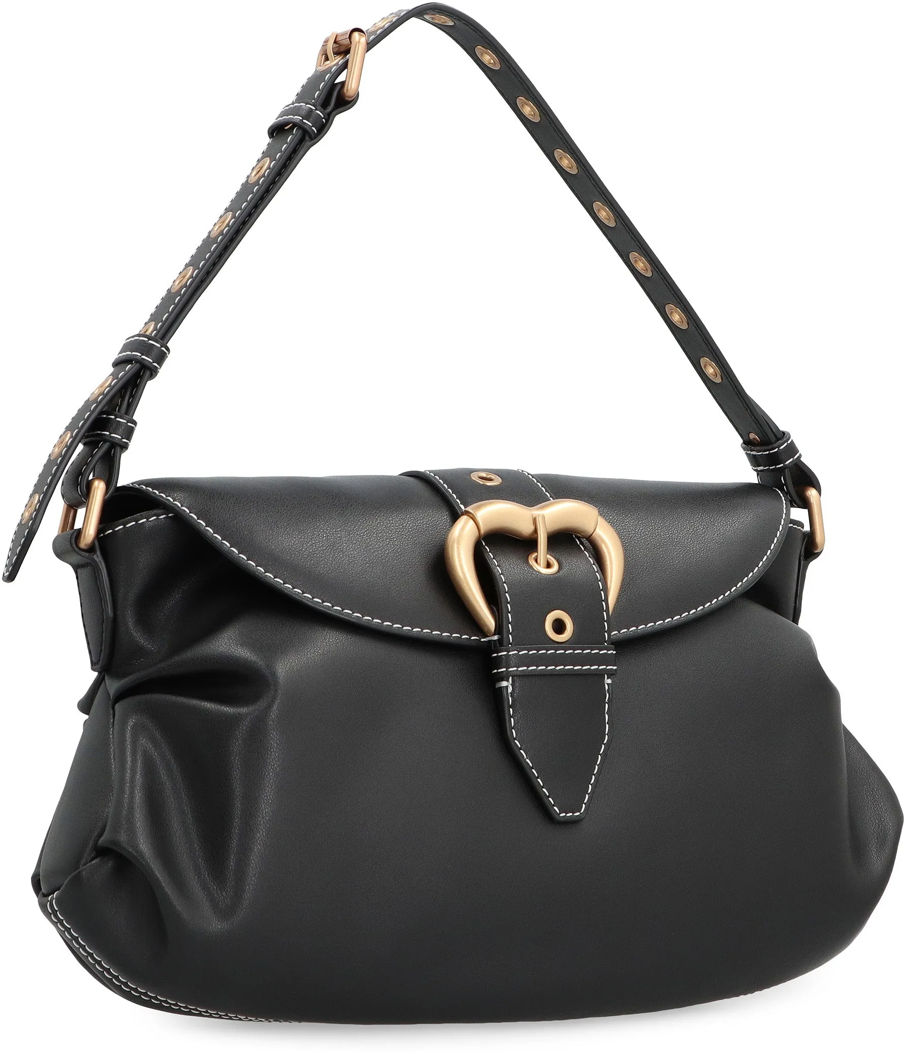 JOLENE LEATHER SHOULDER BAG