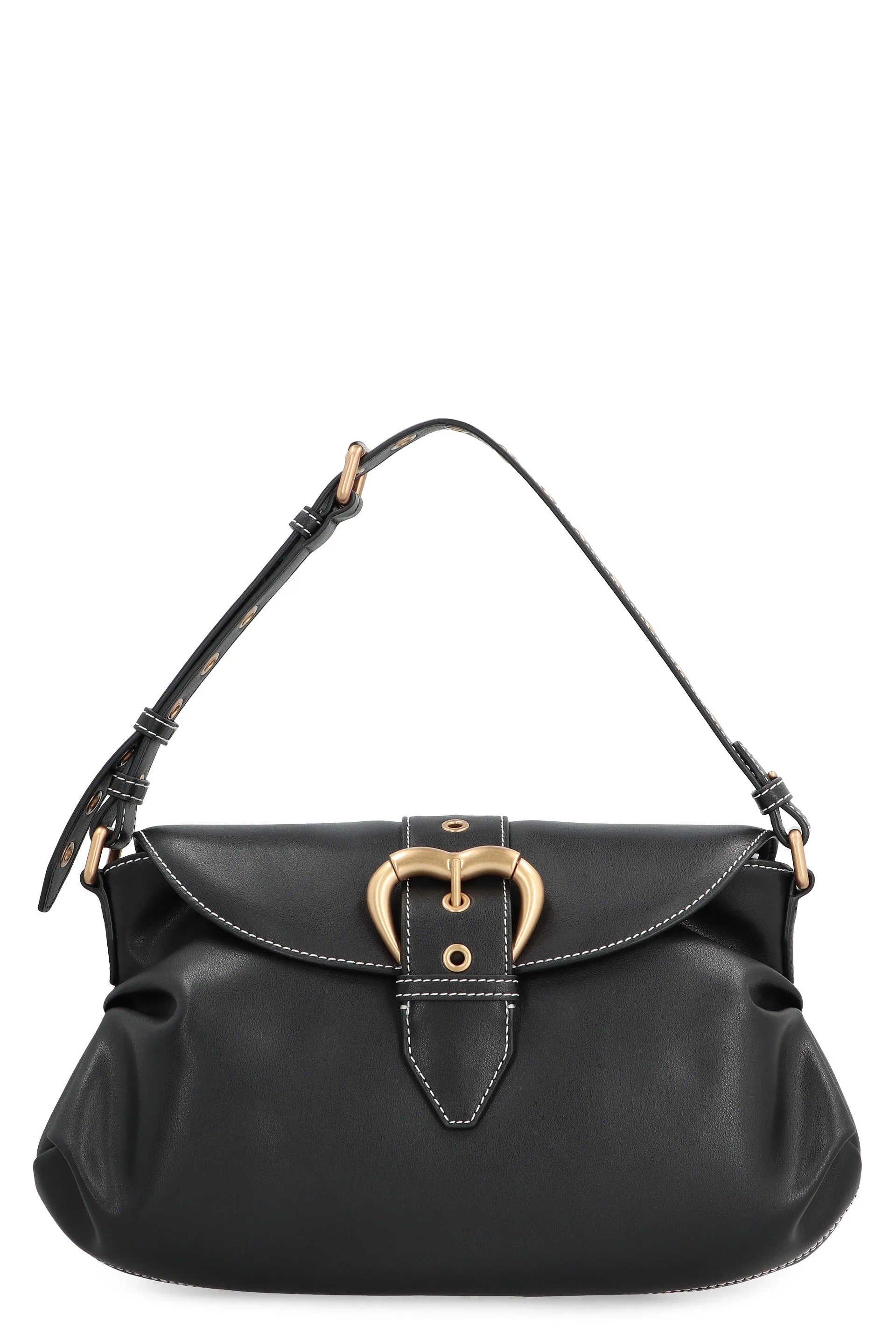 JOLENE LEATHER SHOULDER BAG