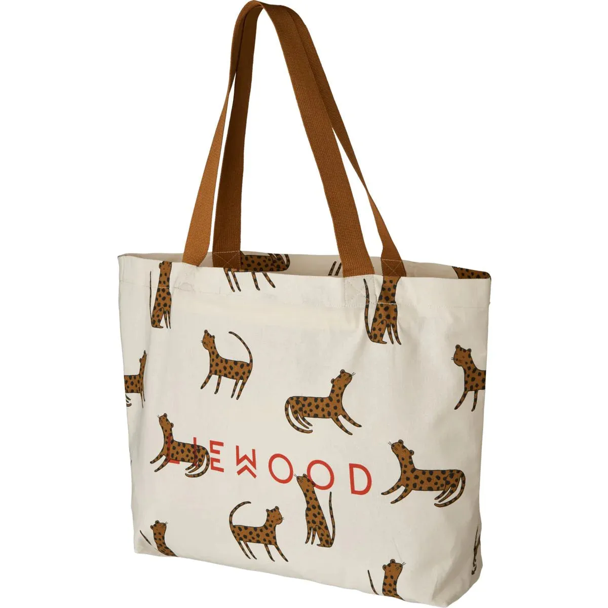 Liewood- Big Tote Bag Leopard/Sandy Mix