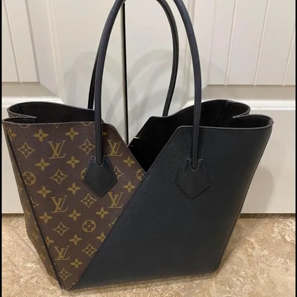 LV Kimono Tote Bag 25cm Monogram Canvas Spring/Summer Collection M41856, Noir