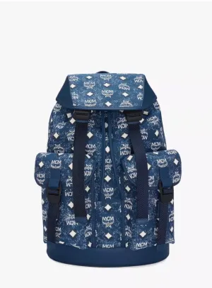 MCM Backpack - Brandenburg - Vintage Denim - MMKDSBG03LE001