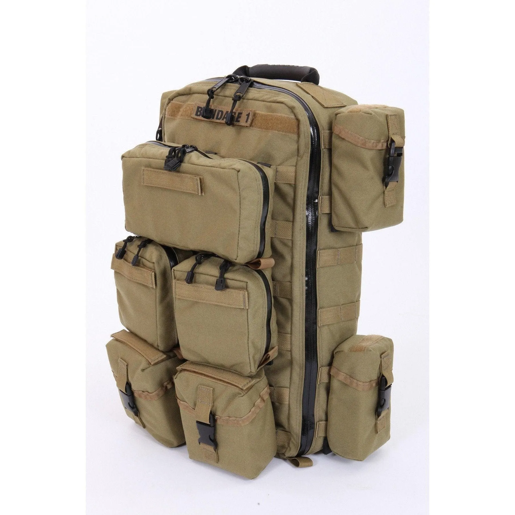 MED-TAC Tactical Medical Backpack w/Pouches