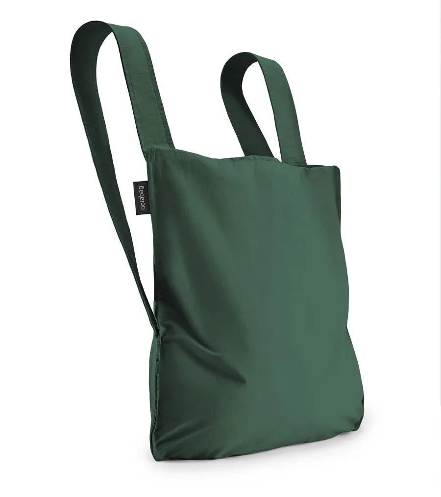 Notabag - Bag and Backpack - Forest Green