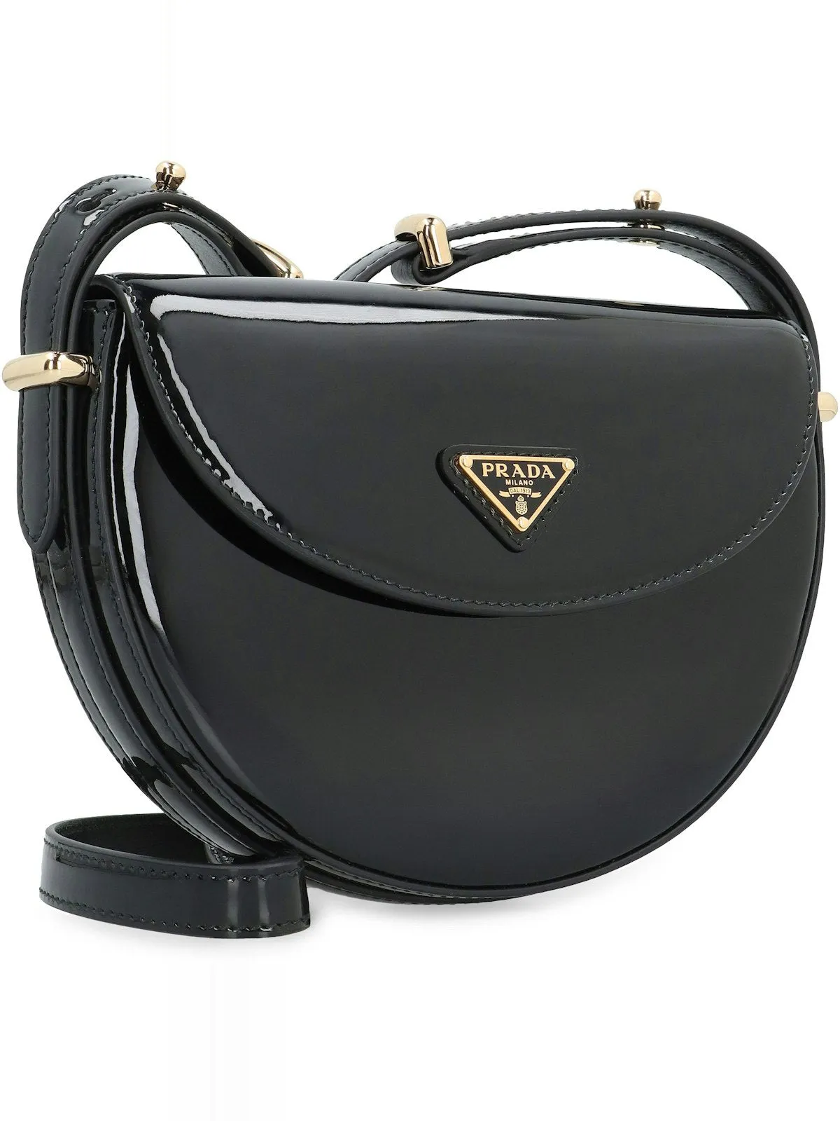 PATENT SHOULDER BAG