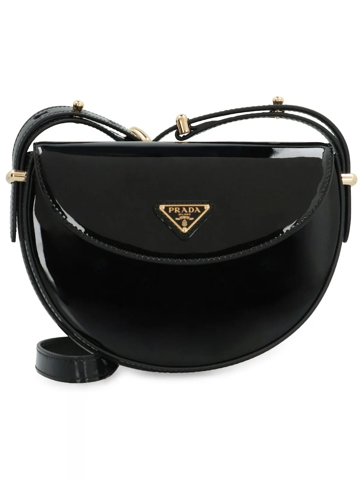 PATENT SHOULDER BAG