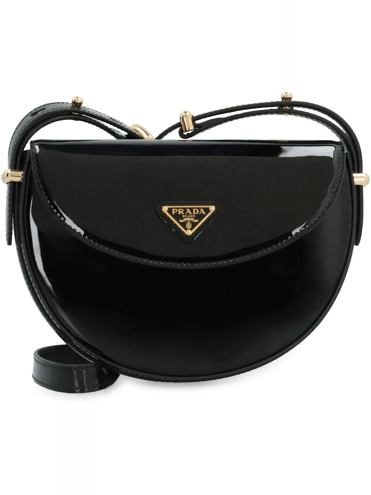 PATENT SHOULDER BAG