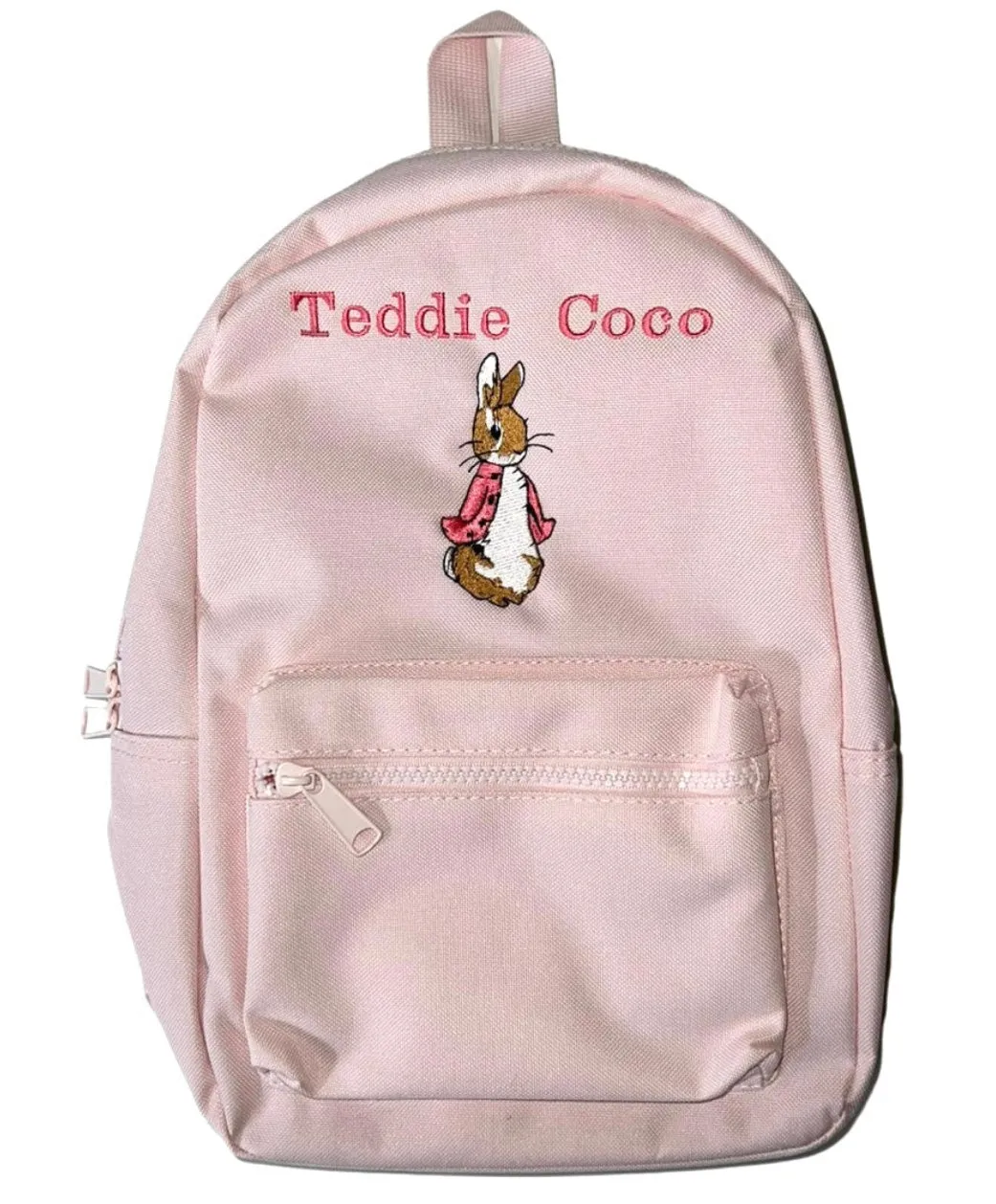 Peter rabbit - Personalised children’s backpack (White, Blue, Pink, Grey, Lilac, Mint)