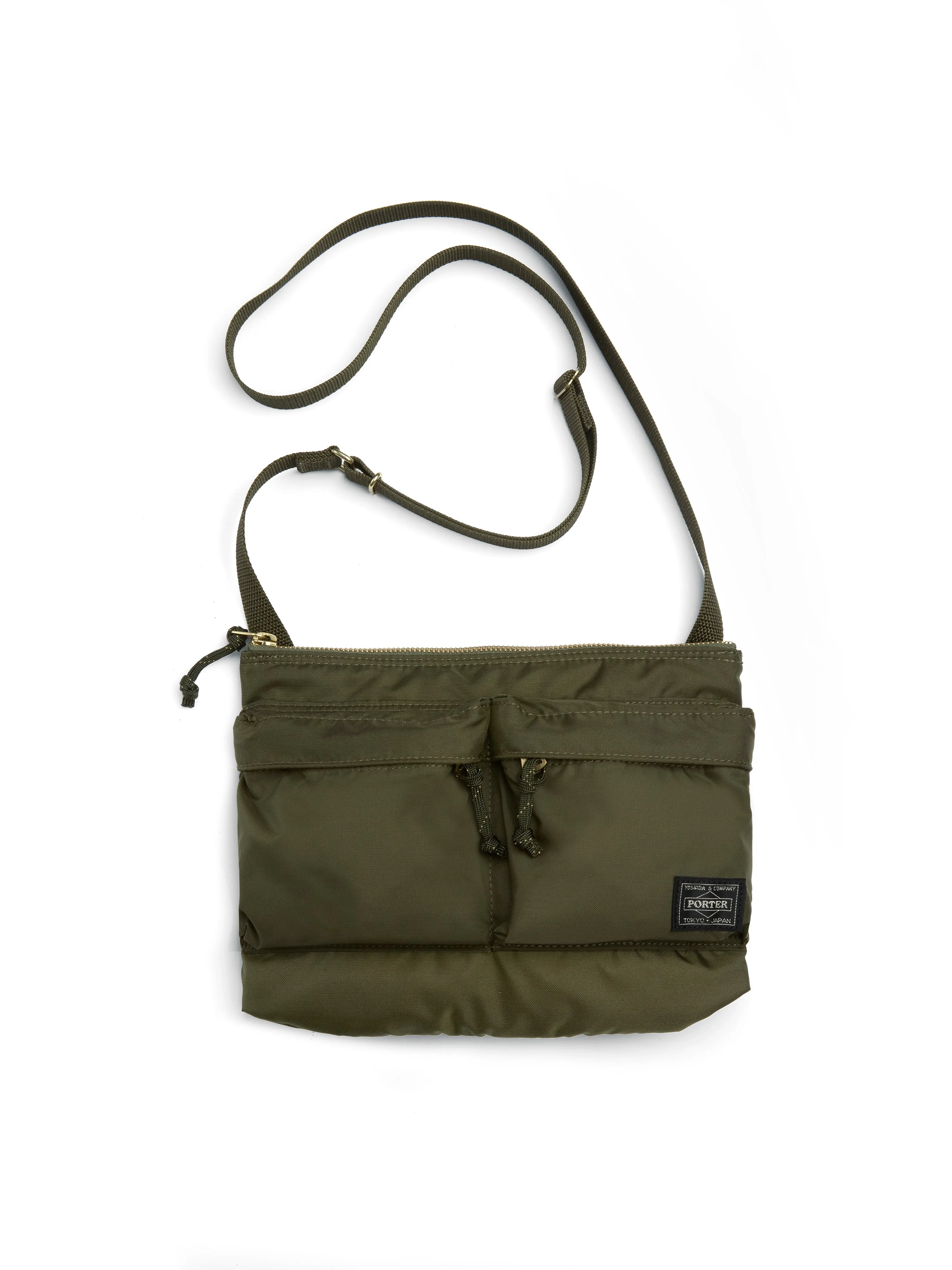 Porter-Yoshida & Co Force Shoulder Bag Olive