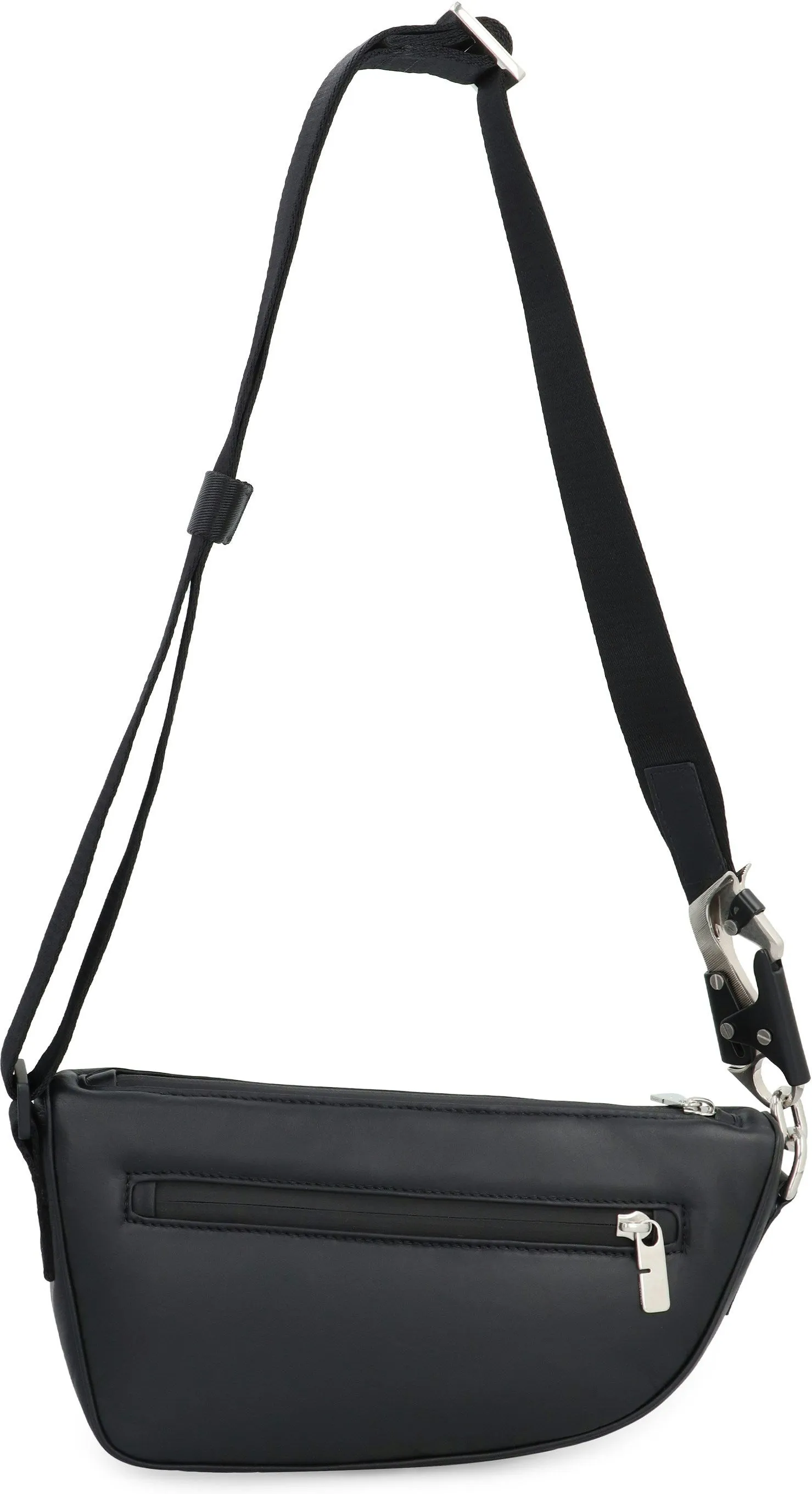 Shield Leather Crossbody Bag