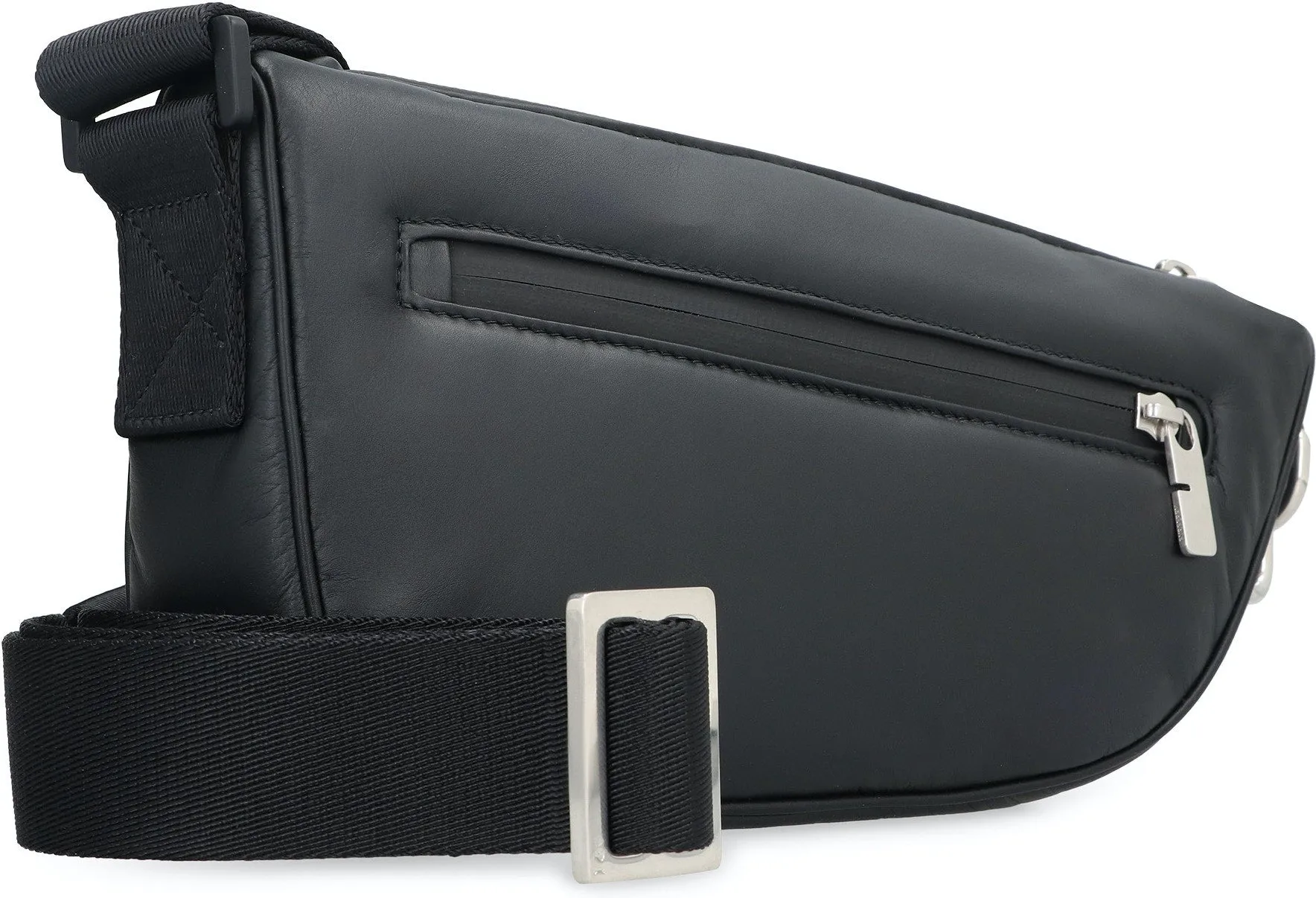 Shield Leather Crossbody Bag