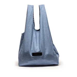 SHOPPER Blue | Wool Bag