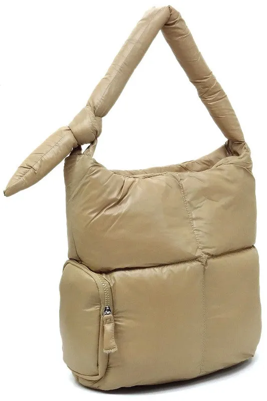 Soft Puffy Shoulder Bag Boho