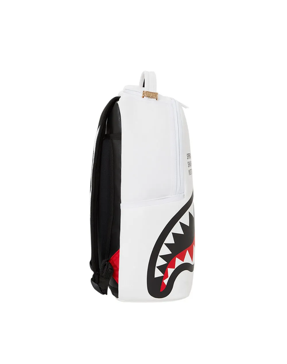 Sprayground Backpack - Shark Central 2.0 - White And Black - 910B5489NSZ