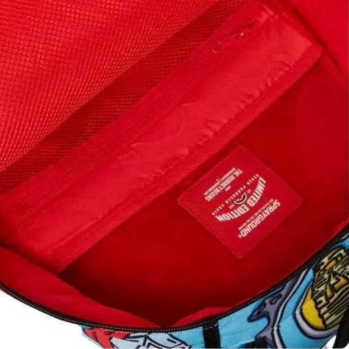 Sprayground Jorge Rodrigue Eyez Red Monster Backpack