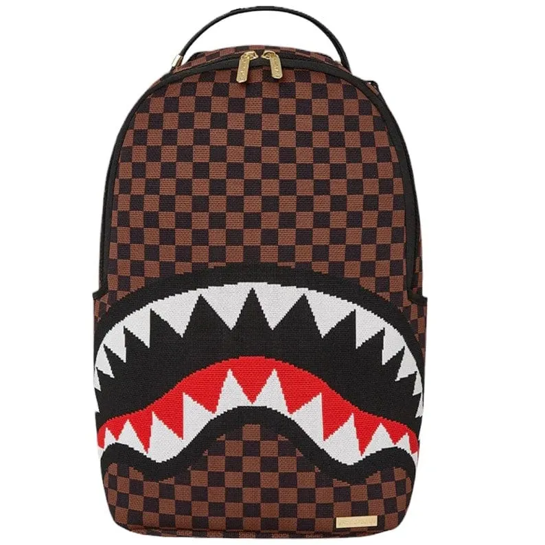 Sprayground Knit Sharks In Paris 2.0 DLX Backpack