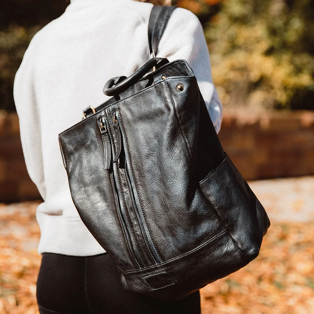 The Compass Satchel, Black