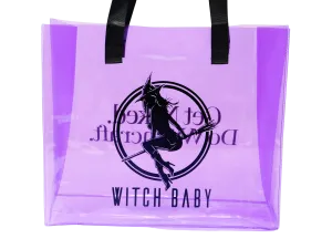 Translucent Witch Baby Tote Bag