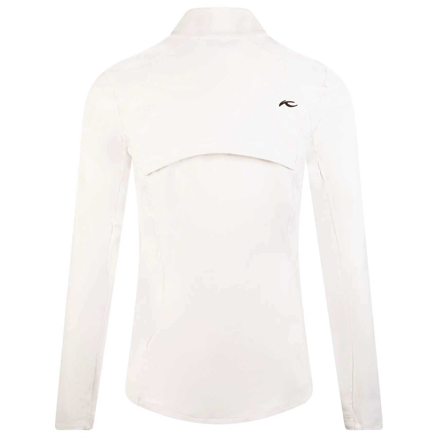 Womens Hyannis Port Midlayer Half Zip White - AW24